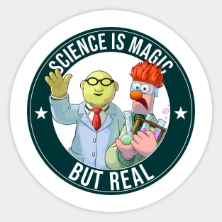 Muppets Science Retro Sticker